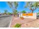 Bordeaux community signage at 4050 with mature trees and colorful landscaping at 4050 Pacific Harbors Dr # 245, Las Vegas, NV 89121