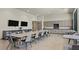 Spacious meeting room with a large table, plenty of seating, and modern finishes at 4200 E Brusca Way, Pahrump, NV 89061
