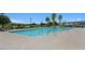 Large community swimming pool with nearby shaded seating areas at 4200 E Brusca Way, Pahrump, NV 89061