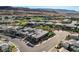 Impressive aerial view of a modern home with desert landscaping, located in a desirable neighborhood at 5155 Rock Daisy Dr, Las Vegas, NV 89135