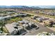 Wonderful aerial view showcasing a stylish home in a well-planned community with mountain views at 5155 Rock Daisy Dr, Las Vegas, NV 89135