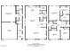 Detailed floor plan of the home showcasing the layout, including bedrooms, bathrooms, kitchen, and living spaces at 8178 Eaton Hill St, Las Vegas, NV 89113