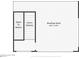Detailed floorplan displaying the layout of the rooftop deck with access stairs at 881 Barrhead Ave, Henderson, NV 89012