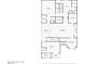 Detailed floorplan displaying the layout of the second level with bedrooms, bathrooms, and loft at 881 Barrhead Ave, Henderson, NV 89012