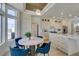 Bright kitchen features a breakfast nook and modern appliances at 9425 Villa Ridge Dr, Las Vegas, NV 89134