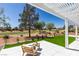Outdoor patio with a golf course view, perfect for relaxing and entertaining at 9425 Villa Ridge Dr, Las Vegas, NV 89134