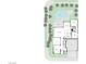 Overhead site plan showing the layout of the yard, pool, and the home at 10297 Sierra Skye Ave, Las Vegas, NV 89166