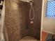 Compact bathroom with tiled shower at 109 Prince Ln, Las Vegas, NV 89110