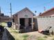 View of detached outbuilding featuring pillar details, located in the backyard at 109 Prince Ln, Las Vegas, NV 89110