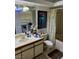 Full bathroom with shower-tub combination, and a single-sink vanity at 1407 Santa Margarita St # A, Las Vegas, NV 89146