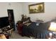 Bedroom featuring a bed, painting, and closet at 1407 Santa Margarita St # A, Las Vegas, NV 89146