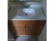Close-up of bathroom vanity with modern faucet at 1608 N Torrey Pines Dr # 103, Las Vegas, NV 89108