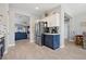 This eat-in kitchen boasts stainless steel appliances, ample cabinetry, and a seamless transition to adjacent living spaces at 2425 Sturrock Dr, Henderson, NV 89044