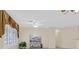 Comfortable living room with a ceiling fan and neutral decor at 2601 Harrisburg Ave, Henderson, NV 89052
