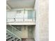 A view of an exterior elevation with stairs and a secure gated entryway at 2725 S Nellis Blvd # 1158, Las Vegas, NV 89121