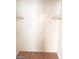 Image shows the inside of the closet with shelves at 3435 Villa Knolls South Dr, Las Vegas, NV 89120