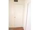 Image shows a closed white door and closet space at 3435 Villa Knolls South Dr, Las Vegas, NV 89120