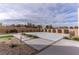 Modern backyard featuring minimalist landscaping and a serene atmosphere at 3510 Cosima Ln, Las Vegas, NV 89120