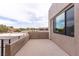 Spacious balcony offers outdoor living with views and contemporary design at 3510 Cosima Ln, Las Vegas, NV 89120