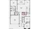 Layout featuring primary suite, gathering room, kitchen, and 2-bay garage at 4360 E Brusca Way, Pahrump, NV 89061
