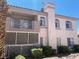 Charming two-story home with an open balcony and well-maintained landscaping at 4555 Sahara Ave # 252, Las Vegas, NV 89104