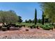 Scenic view of the beautiful community golf course on a sunny day at 4904 Wiltondale Way, Las Vegas, NV 89130