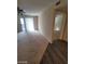 Living room featuring neutral paint and sliding door entrance to an outdoor space at 555 E Silverado Ranch Blvd # 1123, Las Vegas, NV 89183