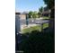 Community dog park with a metal fence at 5750 E Hacienda Ave # 202, Las Vegas, NV 89122