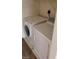 Laundry area featuring white washing machine and dryer appliances at 5750 E Hacienda Ave # 202, Las Vegas, NV 89122
