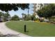 Well-manicured green space with lush landscaping and convenient walkway at 8255 Las Vegas Blvd # 117, Las Vegas, NV 89123