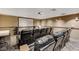 Enjoy movie nights in the home theater with comfortable seating and a large projection screen at 8255 Las Vegas Blvd # 117, Las Vegas, NV 89123