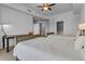 Bright, spacious bedroom with hardwood floors, a desk and 2 queen beds at 8255 Las Vegas Blvd Blvd # 719, Las Vegas, NV 89123