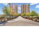 Aesthetic view of two tall buildings on a sunny day, showcasing the beauty and serenity of its surroundings at 8255 Las Vegas Blvd Blvd # 719, Las Vegas, NV 89123