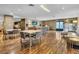 Bright lounge area with hardwood floors, kitchenette, and lounge seating provides an inviting atmosphere at 8255 Las Vegas Blvd Blvd # 719, Las Vegas, NV 89123