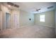 Large bedroom with multiple doorways at 871 Aurelie Ridge St, Henderson, NV 89011