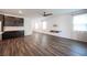 Open floor plan with modern kitchen and living area at 871 Aurelie Ridge St, Henderson, NV 89011