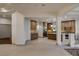 Spacious open-concept kitchen featuring stainless steel appliances and modern wood cabinetry at 9921 Mirada Dr, Las Vegas, NV 89144