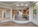 Modern kitchen featuring stainless steel appliances and an open layout at 9921 Mirada Dr, Las Vegas, NV 89144