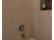Shower stall featuring tile walls, chrome fixtures, and a built in soap shelf at 1505 Frank Aved St # 101, Las Vegas, NV 89110