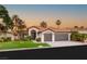 Charming single-story home featuring a tile roof, desert landscaping, and a spacious two-car garage at 1616 Shadow Rock Dr, Las Vegas, NV 89117
