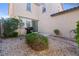 Backyard featuring gravel landscaping, a patio, and an outdoor grill at 2037 Brush Stroke St, Henderson, NV 89044