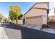 Spacious two-car garage with automatic door and extra parking space at 2037 Brush Stroke St, Henderson, NV 89044