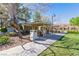 Inviting picnic area with covered tables, benches, and beautiful landscaping perfect for outdoor enjoyment at 2037 Brush Stroke St, Henderson, NV 89044