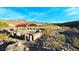 Community park with a picnic shelter made with stone and native landscaping at 2114 Twin Falls Dr, Henderson, NV 89044
