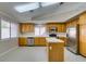 Updated kitchen featuring stainless steel appliances and ample counter space at 259 Baring Cross St, Henderson, NV 89074