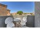 Outdoor patio featuring outdoor furniture and a view of surrounding buildings at 2837 Canonero St, Las Vegas, NV 89142