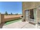 This cozy patio offers a pleasant space for outdoor relaxation and entertainment with a view at 2837 Canonero St, Las Vegas, NV 89142