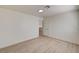 Bedroom featuring new flooring and large open door at 2917 Broken Willow Cir, Las Vegas, NV 89117