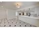 Modern kitchen with a breakfast bar and stainless steel appliances at 2917 Broken Willow Cir, Las Vegas, NV 89117