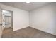 Bedroom showing neutral carpet and an open closet at 3104 Waterview Dr, Las Vegas, NV 89117